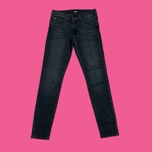 Hudson Women’s Natalie Mid-Rise Skinny Ankle Jeans Dark Wash Size 26